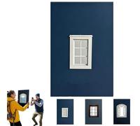 Accessori Creativi per Finestre, Cornice per Foto Da Viaggio a Forma Di Finestra, Cornice Portatile per Fotografie Di Viaggio, Accessori per Foto Di Paesaggi Catturare Prospettive Uniche(C)