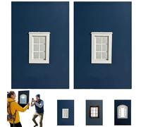 Accessori Creativi per Finestre, Cornice per Foto Da Viaggio a Forma Di Finestra, Cornice Portatile per Fotografie Di Viaggio, Accessori per Foto Di Paesaggi Catturare Prospettive Uniche(C*2)