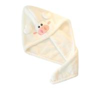 Accessori da bagno Alta Assorbenza Cartoon Asciugamano Per Capelli Avvolgere Microfibra Ad Asciugatura Rapida Con Pulsante Per Protezione Bagnata Spa