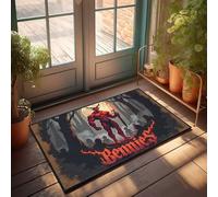 Accessori da bar Man Cave Dark Forest Gathering: The Bennies' Enigmatic Ritual Zerbino Room Stuff, decorazione autunnale per esterni (65 x 90 cm)