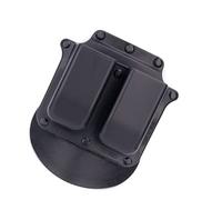 Accessori da caccia tattici Doppio fucile per caricatore Fondina 6900 Custodia per caricatore Doppia pistola Fondina per caricatore G1OCK, H&K 9mm