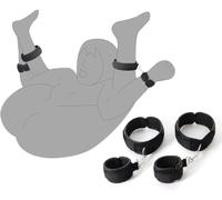 Accessori da camera da letto Yoga cinghie in nylon nero - costume di ruolo