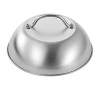 Accessori da cucina, coperchio in acciaio inox, cupola rotonda per cottura | Cupola per piastra piatta per uso in griglia piatta per cottura in interni o esterni