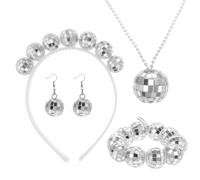Accessori Da Discoteca Donna Orecchini Per Le Donne Collana Maschera
