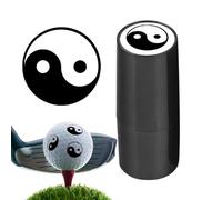 Accessori da golf bollo a sfera | Inchiostro automatico, testa fotosensibile ad asciugatura rapida | Marker Stamper, strumento di etichetta impermeabile, stampa personalizzata | Libro di testo