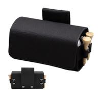 Accessori da golf da uomo, borsa da golf, con stampa vista, lunga durata, facile accesso, porta palline da golf, portachiavi con ciondolo per gli appassionati di golf, Nero , 説明を参照してください, Vedi