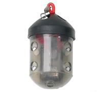 Accessori da pesca Cap Swim Feeder progettato per vermi e pastura con chiusura automatica del cappuccio ideale per pesca fluviale e partita (1 pezzo)