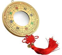 Accessori Decorativi Ornamenti Tradizionale Cinese Feng Shui Specchio Convesso Bagua e Specchio concavo Bagua Specchio in Bronzo Porta Casa Ciondolo per la casa Decorazione Feng Shui