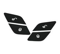 Accessori Decorativi Per Classe CE GLC CLS W205 W213 X253 W447 2015-2019 Adesivi Pulsanti Sblocco Blocco Portiera Auto(4 Pcs Black)