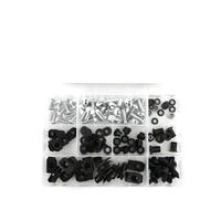 Accessori decorativi per motociclette Moto Carena Completa Bulloni Kit Carrozzeria Parabrezza Viti Carenatura Clip Per YZF-R1 YZF R1 1998 1999 2000 2001(Argento)