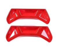 Accessori Decorativi Per T&oyota Gr Per Supra A90 2019-2022 Copri Poggiatesta Per Auto ABS Decorazione Adesiva(Rosso)