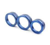 Accessori decorativi Rivestimento Per Pomello Interruttore Aria Condizionata Per Interni Auto Blu Per Alfa Per Romeo Per Giulia Per Stelvio 2017 2018 2019 2020 Cornici dei Interno