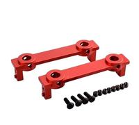 Accessori Dedicati Rc Per 86100 1/10 Th Assemblare Il Fascio Sinistro E Destro Parti Metalliche Paraurti Anteriore Posteriore Protezione Laterale Rc Crawler Parte Di Aggiornamento(Red,1 SET)