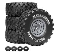 Accessori Dedicati Rc Per Arrma Per Traxxas Per Mojave Per 4 S 6 S Exb Per Udr 1/8 1/7 Pneumatici Delle Ruote Rc Auto Riparazione Modificare Accessori Di Aggiornamento(Grey)