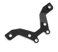 Accessori Dedicati Rc Per ARRMA Per Typhon Per Grom Mega 380 1/18 Piastra Ammortizzatore Anteriore In Lega Di Alluminio 7075 Staffa Ammortizzatore Anteriore Parte RC(Black)
