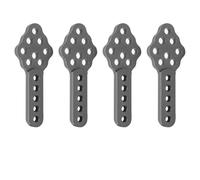 Accessori Dedicati Rc Per Axial Per Scx10 90046 90047 1/10 2 Pezzi 4 Pezzi Supporti Ammortizzatori In Metallo RC Crawler Supporto Regolabile In Per Altezza E Angolazione Parte(Titanium,B)