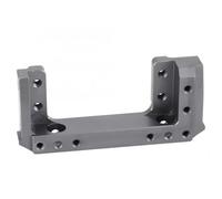 Accessori Dedicati Rc Per Axial Per Scx10 II AX90046 90046 90047 1/10 Supporto Paraurti Anteriore In Lega Di Alluminio Supporto Servo Parte Di Aggiornamento RC Crawler(Titanium)