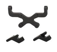 Accessori Dedicati Rc Per Axial Per Scx24 AXI00002 1/24 In Lega Di Alluminio Metallo Posteriore Auto Scocca Staffa Di Montaggio Corpo RC Crawler Parti Di Aggiornamento Auto(Black)