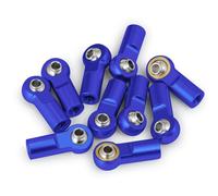 Accessori Dedicati Rc Per Axial Per Tamiya Per TRX-4 Per Scx10 1/10 10 Pezzi Di Bielle M4 In Lega Di Alluminio Con Estremità Sferiche Filettatura Oraria Ricambi Per Auto RC(Blue)