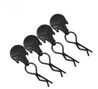 Accessori Dedicati Rc Per Losi Per Arrma Per Axial Per Redcat Per Hpi Per Hsp 1/8 1/10 1/16 10 W Pull Tabs Nero O Bianco R Spilli RC Auto Corpo Pinze(Black,C)