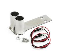 Accessori Dedicati Rc Per Redcat Per Hpi Per Hsp Per Tamiya Per Sakura D4 1/10 Tubo Di Scarico In Metallo Con Luce In Per Scala RC Per Auto Da Per Corsa Drift(Type C)