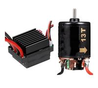 Accessori Dedicati Rc Per Scx10 90046 Per Traxxas Per Trx4 D90 Per Hsp Per Tamiya Per Hpi 1/10 320A Spazzolato ESC 540 Motore 13T 21T 35T 45T 55T 80T RC Auto(13T)