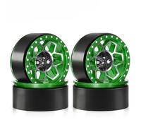 Accessori Dedicati Rc Per SCX10 Per TRX4 VS4-10 Gen8 R187 1/10 In Lega Di Alluminio Per Super Heavy 1.9 "Beadlock Deep Dish Wheel Rim RC Crawler Parti(Green)