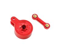 Accessori Dedicati Rc Per Tamiya Fighter NXGEN DT04 58741 1/10 Per Scala RC Parti Aggiornamento Accessori 2 Pezzi Coppa Trasmissione Cambio Posteriore In Acciaio Coppa Differenziale(23T Blue)