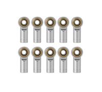 Accessori Dedicati Rc Per Tamiya Per Trx-4 Per Axial Per Scx10 CC01 1/10 Alluminio M3 Filettatura CCW Giunto A Barra Di Collegamento Testa Sferica Auto RC Crawler(Silver)