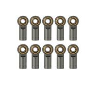 Accessori Dedicati Rc Per Tamiya Per Trx-4 Per Axial Per Scx10 CC01 1/10 Alluminio M3 Filettatura CCW Giunto A Barra Di Collegamento Testa Sferica Auto RC Crawler(Titanium)