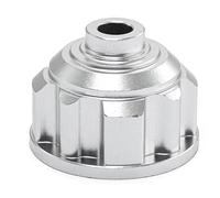 Accessori Dedicati Rc Per Traxxas 6S Per Maxx Per Slash 1/8 Alloggiamento Del Differenziale Anteriore Centrale E Posteriore In Lega Di Alluminio Parte RC(Silver)