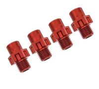 Accessori Dedicati Rc Per Traxxas JATO 4X4 Per Vxl 9086 1/8 7075 Mozzi Ruota In Lega Alluminio 17 Mm Ampliamento 5 Mm Aggiornamento Auto RC Precisione Ad Alta Resistenza(Red)