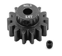 Accessori Dedicati Rc Per Traxxas Per Arrma Per Losi 1/8 1/10 Acciaio 5mm M1.5 Pignone Ingranaggio Motore Ingranaggio 12T 18T Motore RC Accessori Per Auto(14T)