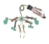 Accessori Dedicati Rc Per Traxxas Per Bronco Per TRX-4 1/10 Anteriore Posteriore Collegamento Sistema Di Illuminazione Gruppo Luce RC Crawler Accessori Auto