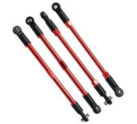 Accessori Dedicati Rc Per Traxxas Per E-Maxx T-Maxx Kit Di Aggiornamento Aste Trazione Anteriori E Posteriori Per Prestazioni Migliorate Accessori Auto RC Sostituisci(Red)