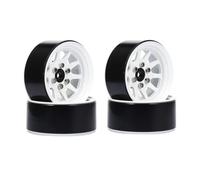 Accessori Dedicati Rc Per Traxxas Per Hsp Per Hpi Per Tamiya Per Axial Per Redcat Per Scx10 D90 Cerchioni Beadlock 1/10 Accessori RC(White)