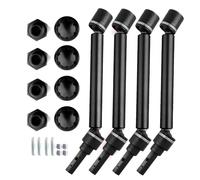 Accessori Dedicati Rc Per Traxxas Per Maxx 2.0 V2 89076-4 Per Widemaxx 1/10 4 Pezzi 8996X Albero Di Trasmissione Esteso CVD Con Ruota Esagonale Parti Aggiornamento Per Auto RC(Black)