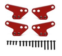 Accessori Dedicati Rc Per Traxxas Per Maxx Per Widemaxx 1/10 Supporto Inferiore Per Ammortizzatore Anteriore E Posteriore In Metallo Parti Di Aggiornamento Accessori(Red)