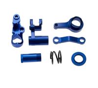 Accessori Dedicati Rc Per Traxxas Per Slash Per Rustler Stampato Per Hoss 4X4 Per Vxl 1/10 Sterzo Bielle E Tirante Servo Saver Set 6845X Parti(Blue)
