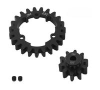 Accessori Dedicati Rc Per Traxxas Per X-Maxx 1/5 Per E-Revo 2.0 6449 1/10 Ingranaggio Principale In Metallo 23T Pignone 10T 17T Parti Di Aggiornamento Per Auto RC Accessori(10T)