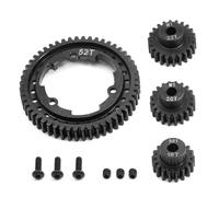 Accessori Dedicati Rc Per Traxxas Per X-Maxx 1/5 Per E-Revo 2.0 Per Vxl Per Maxx 1/10 Ingranaggio Cilindrico In Acciaio Con Pignone M1 18 20 22T 6447 6449 Aggiornamenti(52T)