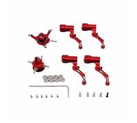 Accessori Dedicati Rc Per Wltoys Per K124 K170 Elicottero Piatto Oscillante Set Con Cuscinetto Sostituisce RC Riparazione Modifica Aggiornamento Accessori Di Ricambio(Red)