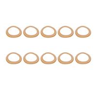 Accessori di gomma del compressore d'aria del cilindro Usura durevole ad alta temperatura per il materiale di gomma silenzioso del compressore d'aria dell'olio 10PCs 68x48x1mm