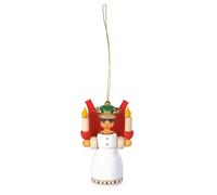 Accessori di Natale Pendenti Albero Angelo Colorato Altezza 8 CM Nuovo per