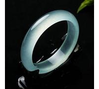 Accessori di per braccialette di braccialette di Giada Naturale Accessori di Amuleto intagliati a Mano per Donne i Suoi Uomini (Colore Gemma: 58-60mm)