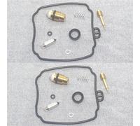 Accessori di ricambio 2 Set Kit Di Riparazione Carburatore Moto Per Yamaha XVS650 V-STAR 1998-2012 2013 2014 2015 XVS 650 Membrana Stantuffo Galleggiante Guarnizione Ago