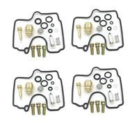 Accessori di ricambio 4 Set Per Suzuki GSXR600 GSX-R600 1997 1998 1999 2000 GSXR750 GSX-R750 1997 Kit Di Riparazione Carburatore Galleggiante Guarnizione Ago