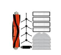 Accessori di ricambio compatibili con Mova L600 Z500 D9 Robot Aspirapolvere Rullo Spazzola laterale principale Filtro Hepa Mop Straccio Panno Parti di ricambio(Set B)