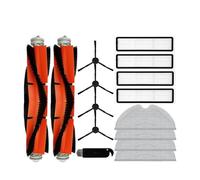 Accessori di ricambio compatibili con Mova L600 Z500 D9 Robot Aspirapolvere Rullo Spazzola laterale principale Filtro Hepa Mop Straccio Panno Parti di ricambio(Set A)