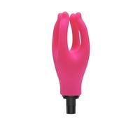 Accessori di ricambio for massaggiatore fasciale soft-touch, dotati di 3 tipi di testine, toccando da vicino la pelle for risvegliare la vitalità del corpo(Pink 3 types of interfaces)